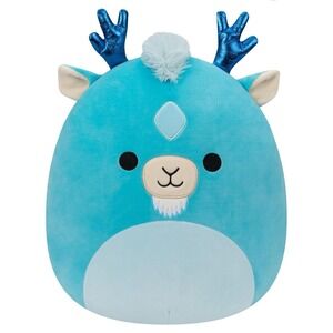 Squishmallows Xam Aqua Kirin Medium Plush Toy 12 Inch Official Squish‎ Squad